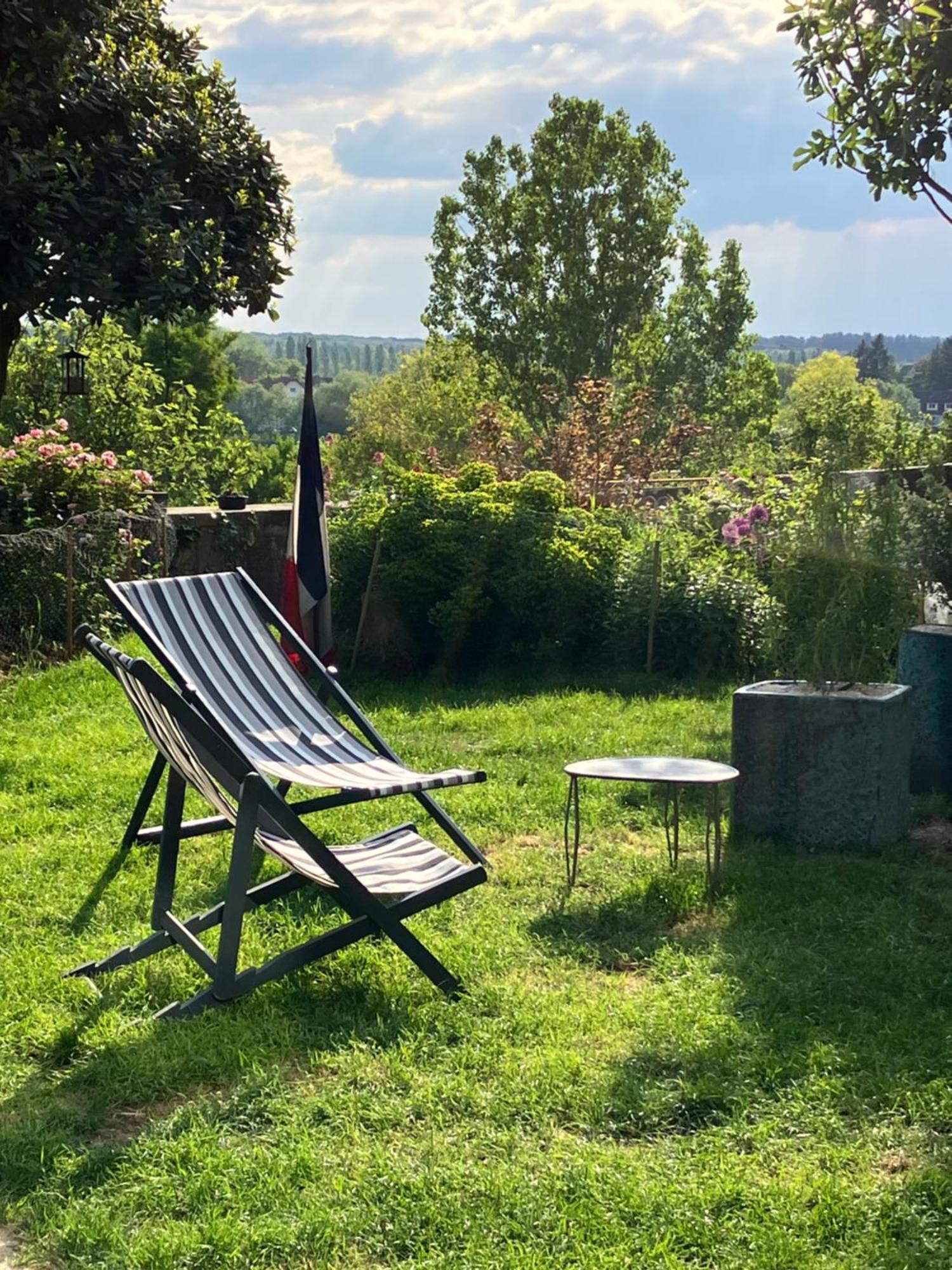 La Villa Lauvray Vétheuil 외부 사진